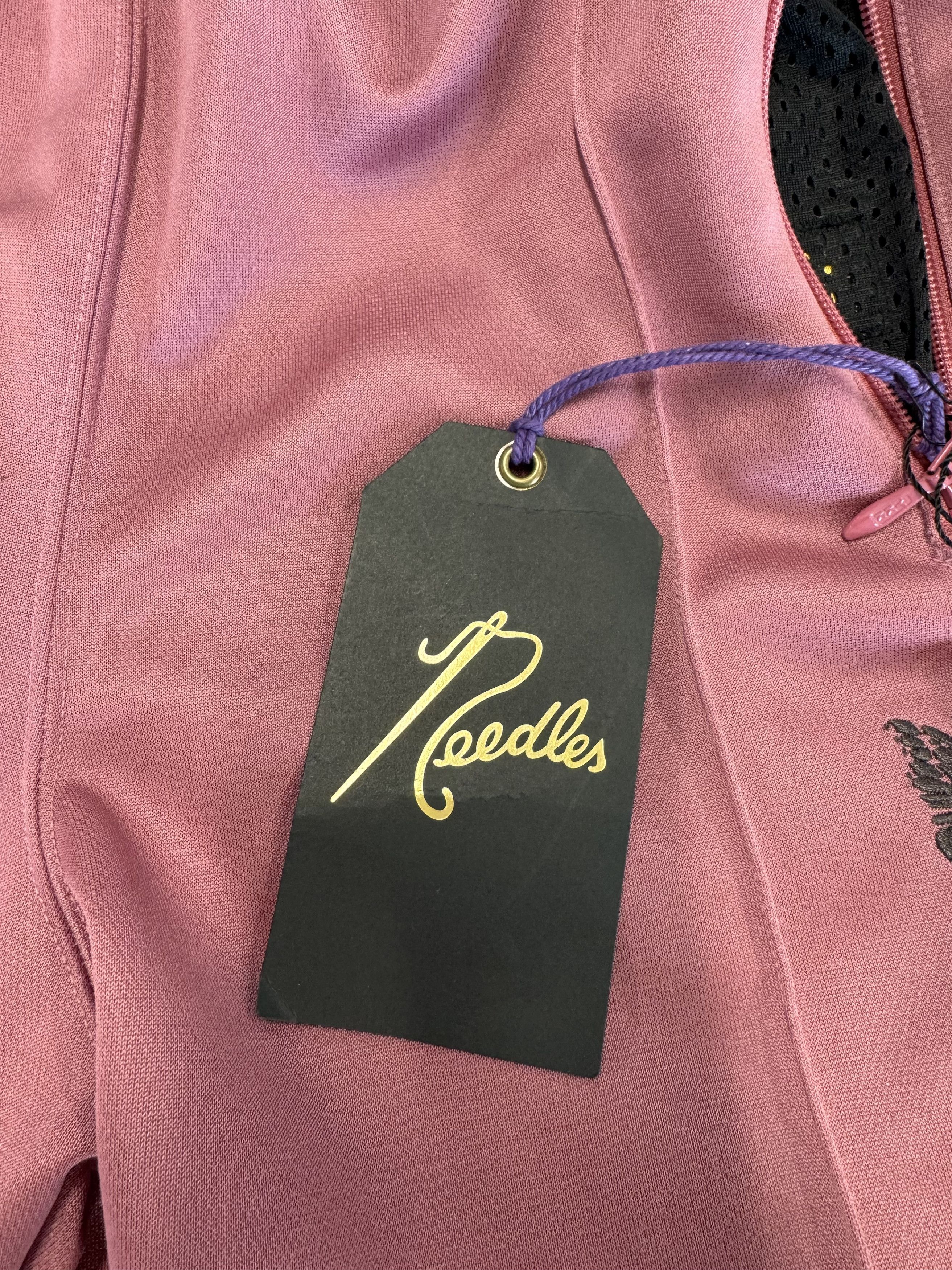 Needles Needles Narrow Track Pant Velour Poly Smooth Smoke Pink Size US 30 / EU 46 - 7 Thumbnail