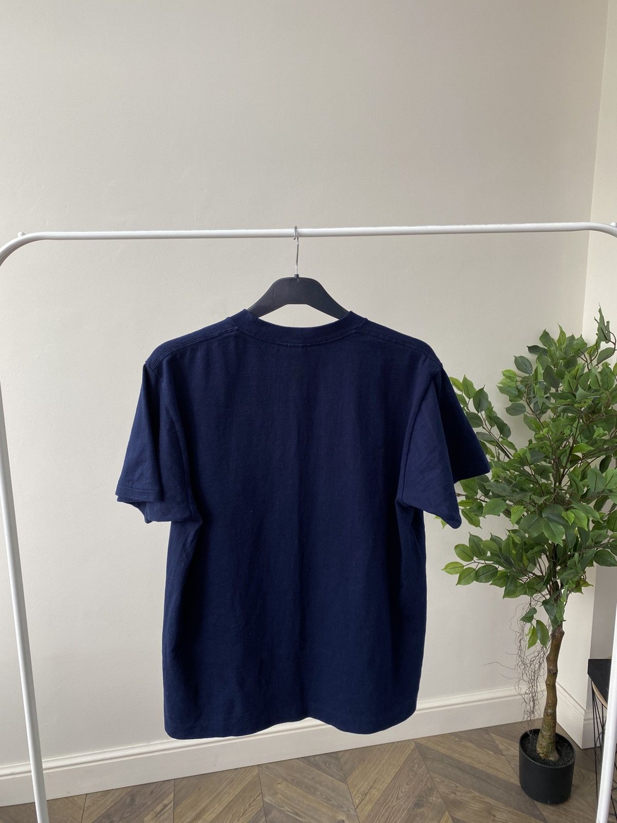 Billionaire Boys Club × Vintage Vintage Billionaire Boys Club Logo Denim Navy Tee Size US M / EU 48-50 / 2 - 9 Thumbnail