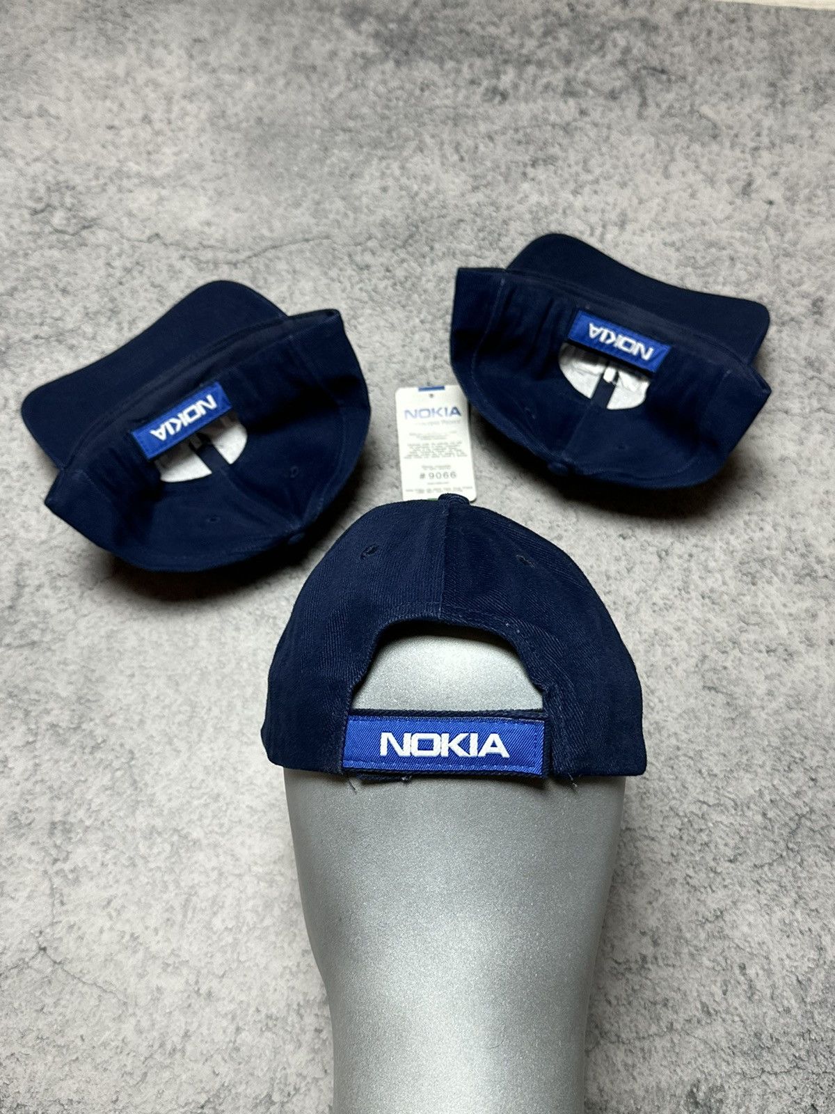 Vintage Vintage Nokia Connecting People Racing Hat Cap Deadstock Size ONE SIZE - 4 Thumbnail