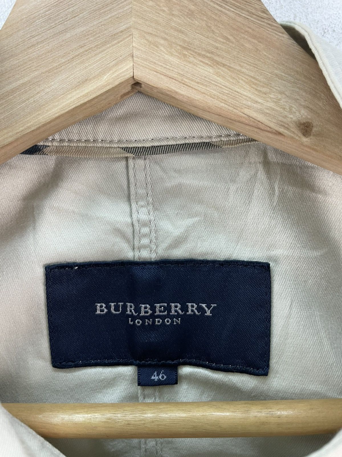 Burberry Vintage Burberry Boxy Jacket Women Beige size 46 Size L / US 10 / IT 46 - 7 Thumbnail