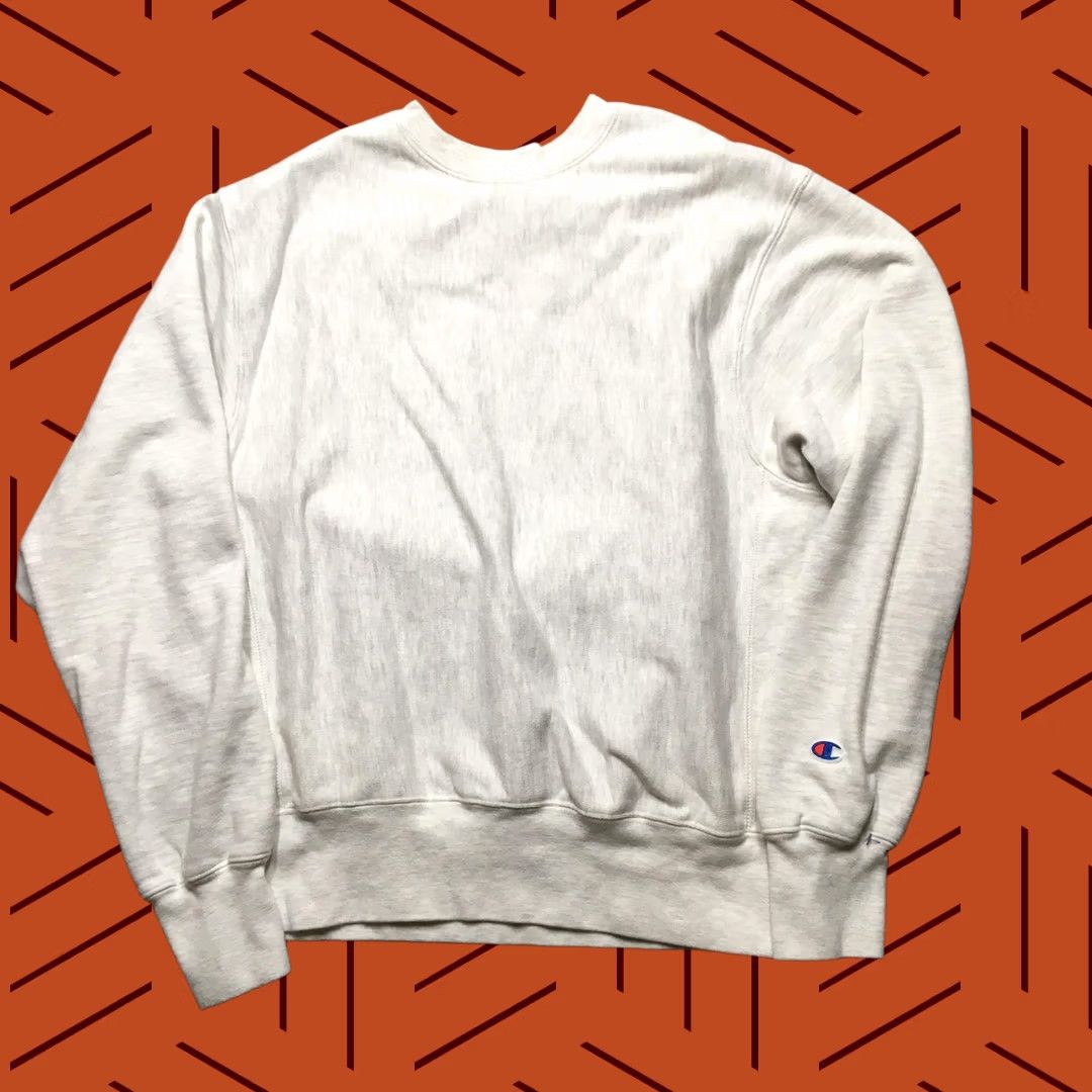 Champion VINTAGE Champion Reverse Weave Sweatshirt Men M Gray Heather Crewneck Blank Retro Size US M / EU 48-50 / 2 - 1 Thumbnail