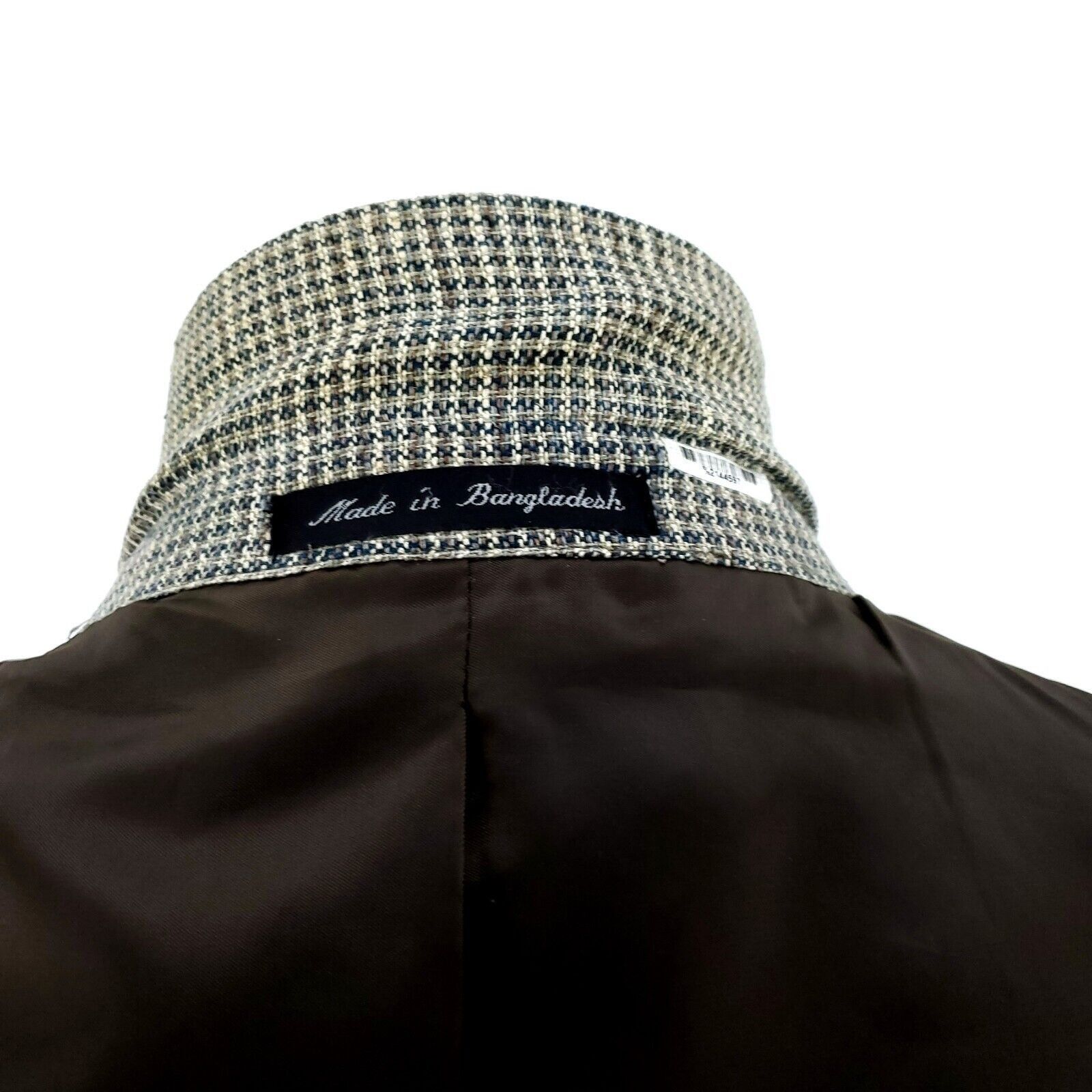 Savile Row Savile Row 100% Silk Textured 2 Button Sport Coat 40R Green Size 40R - 10 Thumbnail
