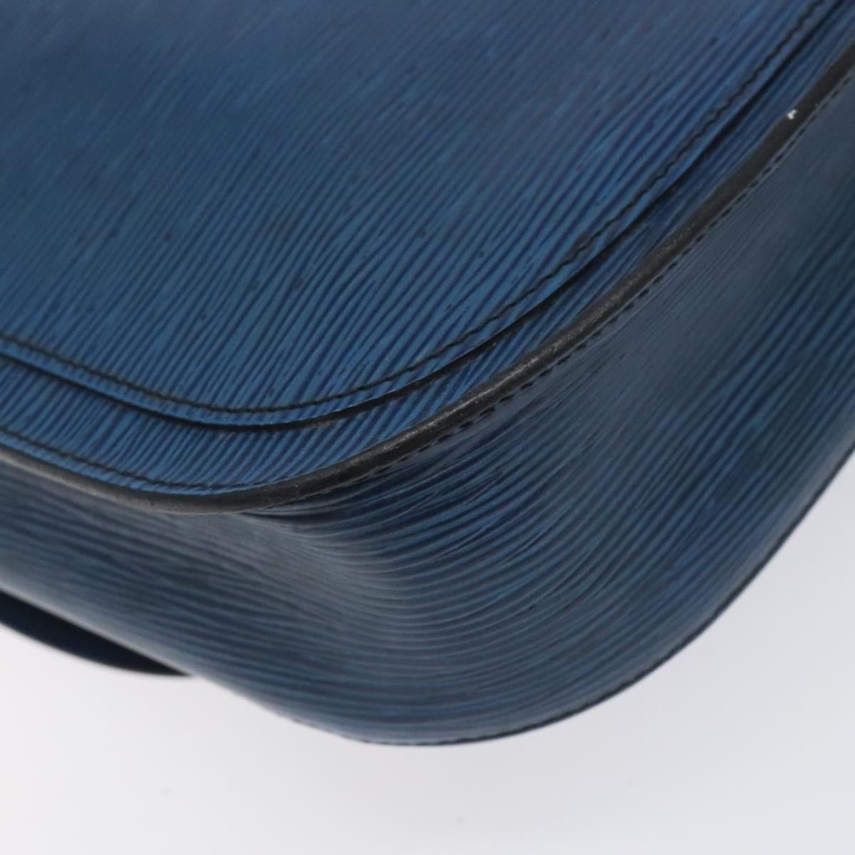 Louis Vuitton LOUIS VUITTON Epi Saint Cloud GM Shoulder Bag Toledo Blue Size ONE SIZE - 13 Thumbnail