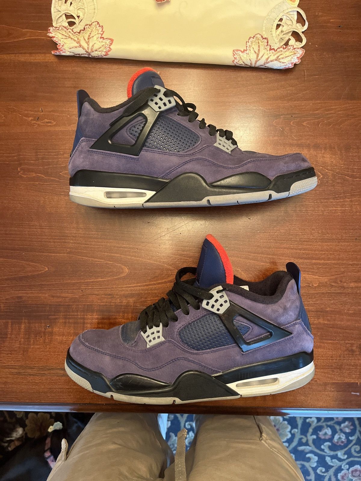 image of Jordan Nike Jordan 4 Winterized Loyal Blue Shoes in Navy, Men's (Size 12)