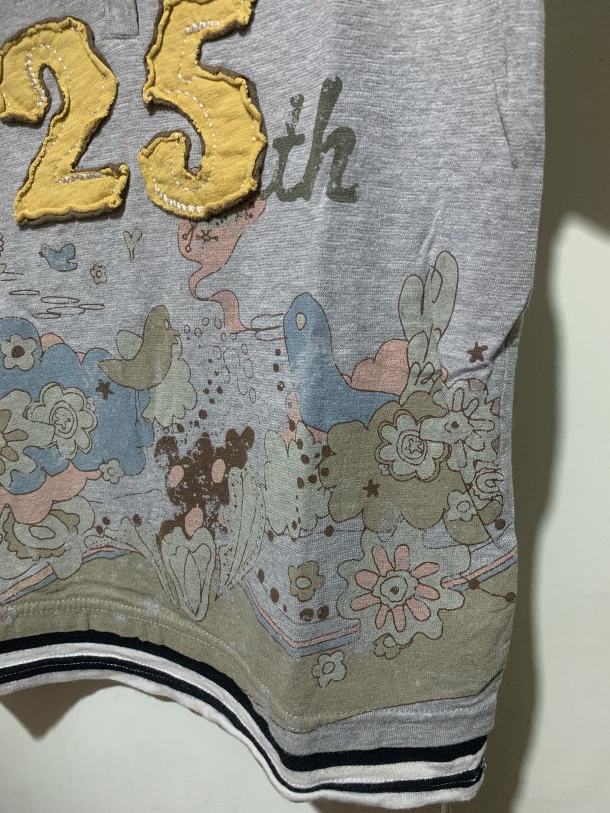 Japanese Brand Japanese Freedom 25th Patch Poem Tee Shirt Size US M / EU 48-50 / 2 - 6 Thumbnail