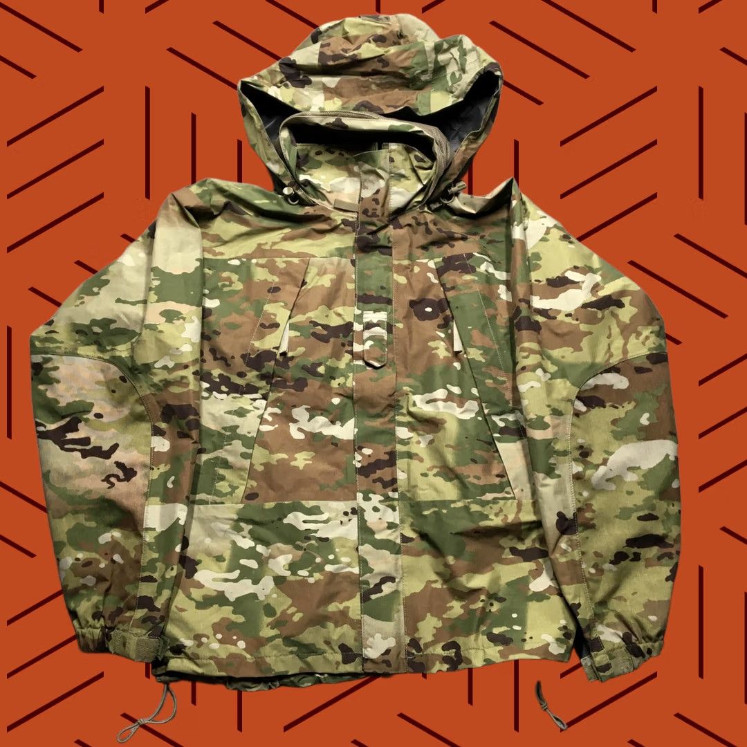 Vintage VINTAGE Unicor US Army ECWCS Jacket Men XS Reg OCP Camo Gen III Extreme Cold/Wet Weather Hooded Jacket Size US XS / EU 42 / 0 - 1 Thumbnail