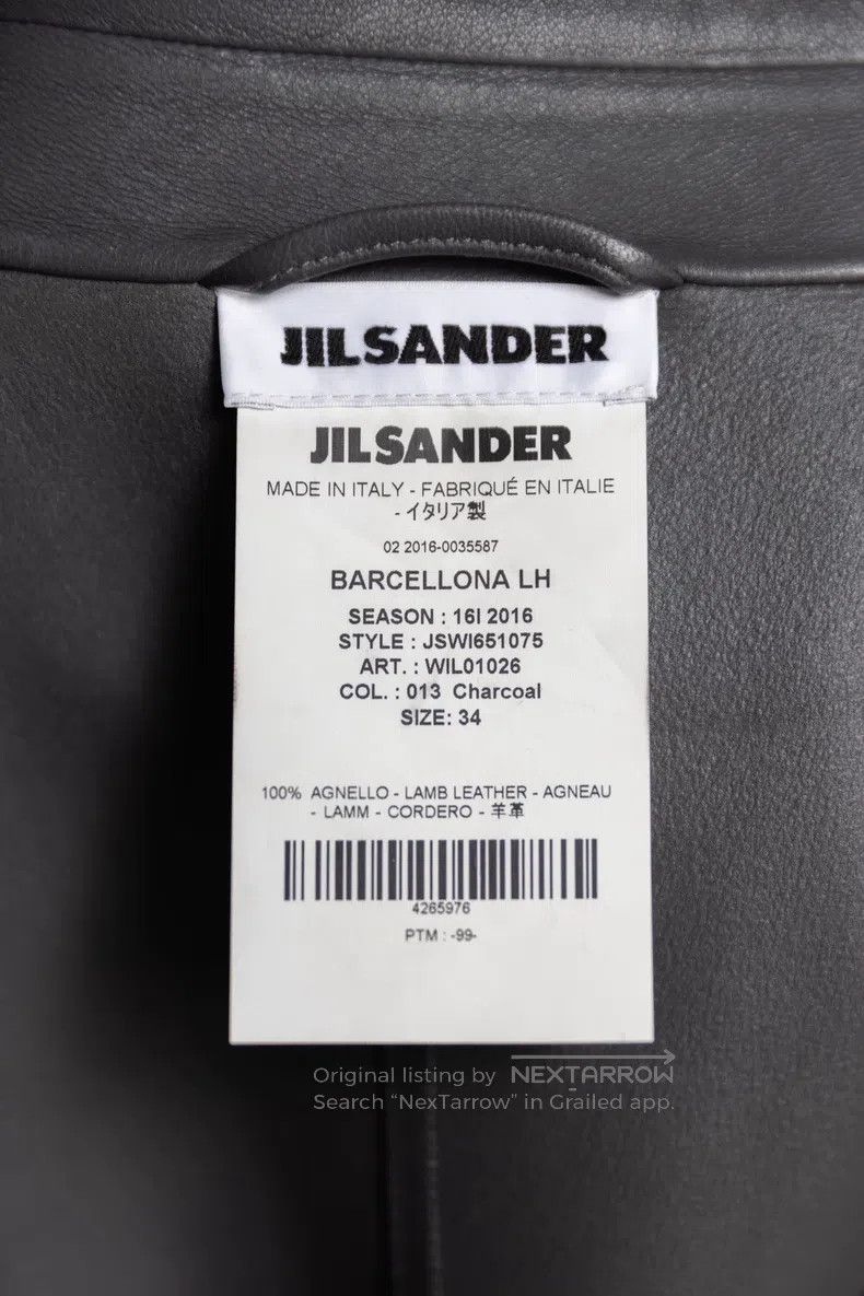 Jil Sander Jil Sander Sheepskin Windbreaker for Autumn and Winter Sho Size S / US 4 / IT 40 - 4 Thumbnail