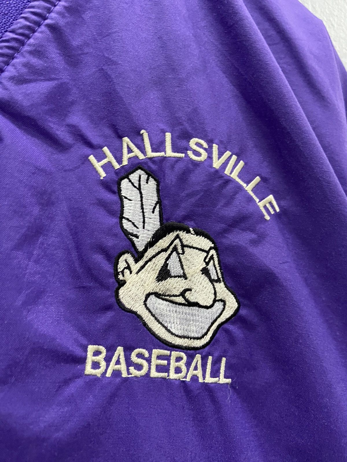 MLB RAWLINGS HALLSVILLE BASEBALL PULLOVER JACKET JERSEY Size US XL / EU 56 / 4 - 4 Thumbnail
