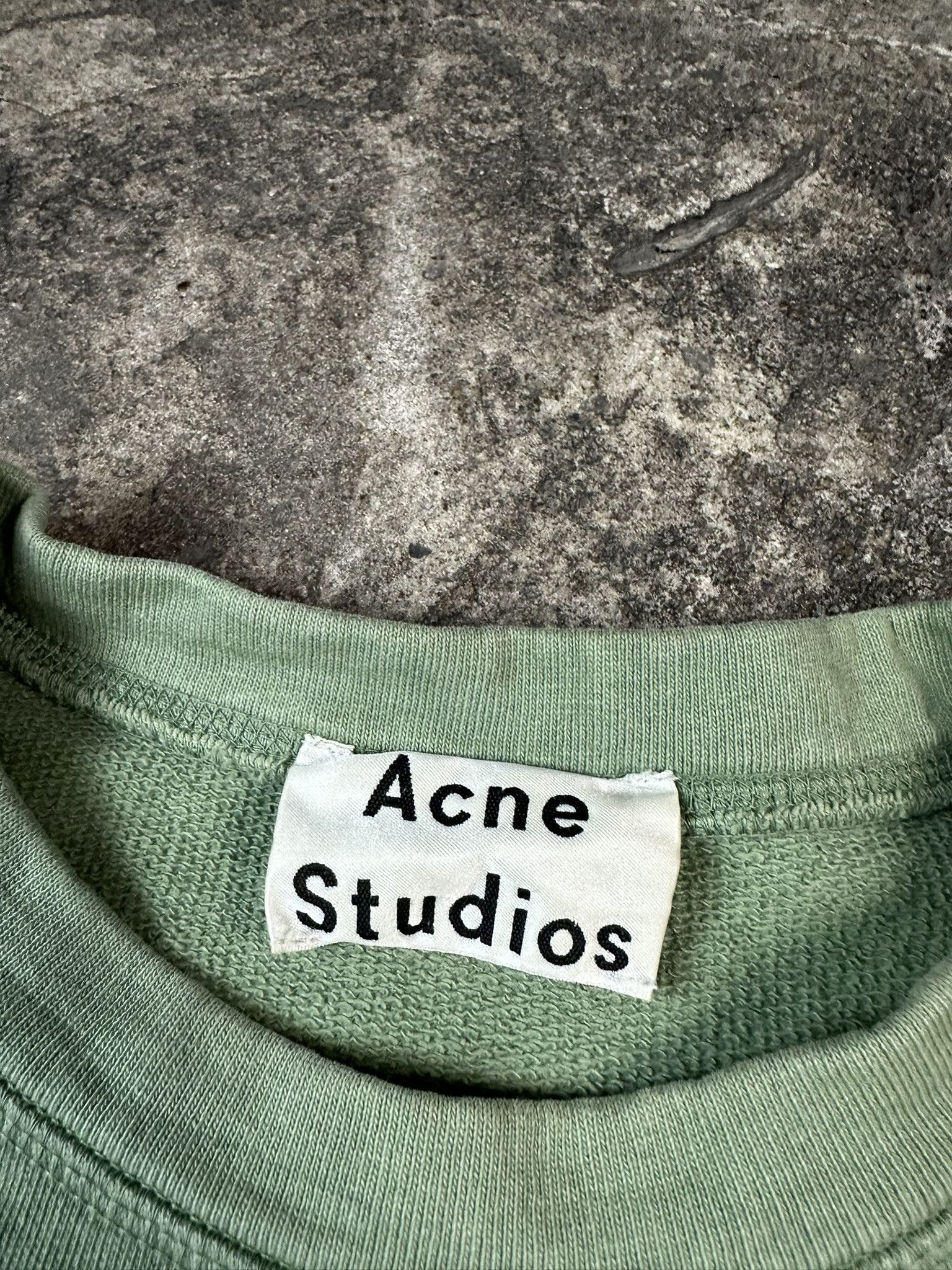 Acne Studios Acne Studios Logo Boxy Cropped Crewneck 1996 Size M / US 6-8 / IT 42-44 - 6 Thumbnail