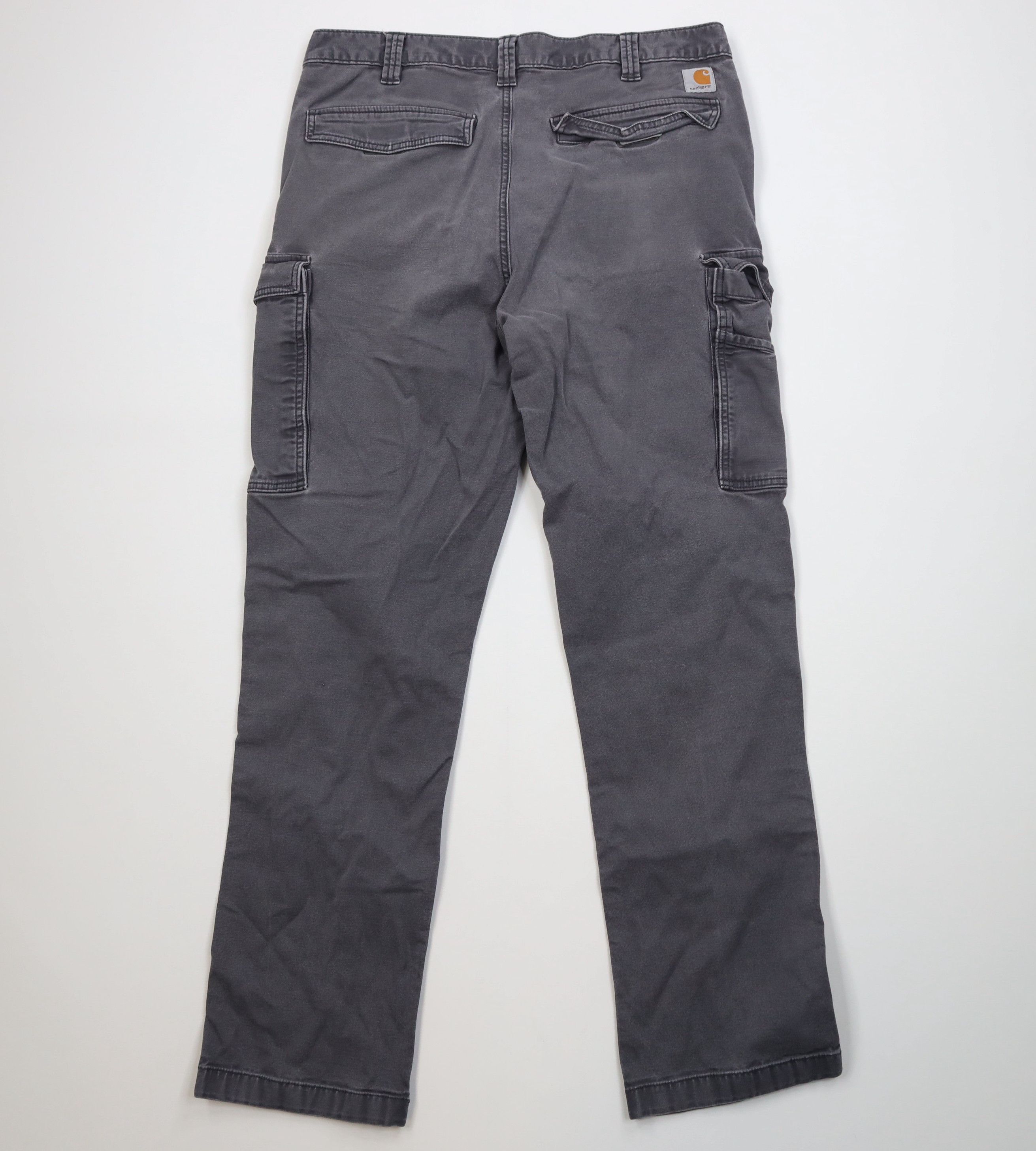 Carhartt Vintage Y2K Carhartt Relaxed Fit Canvas Cargo Pants Gray Size US 36 / EU 52 - 8 Thumbnail