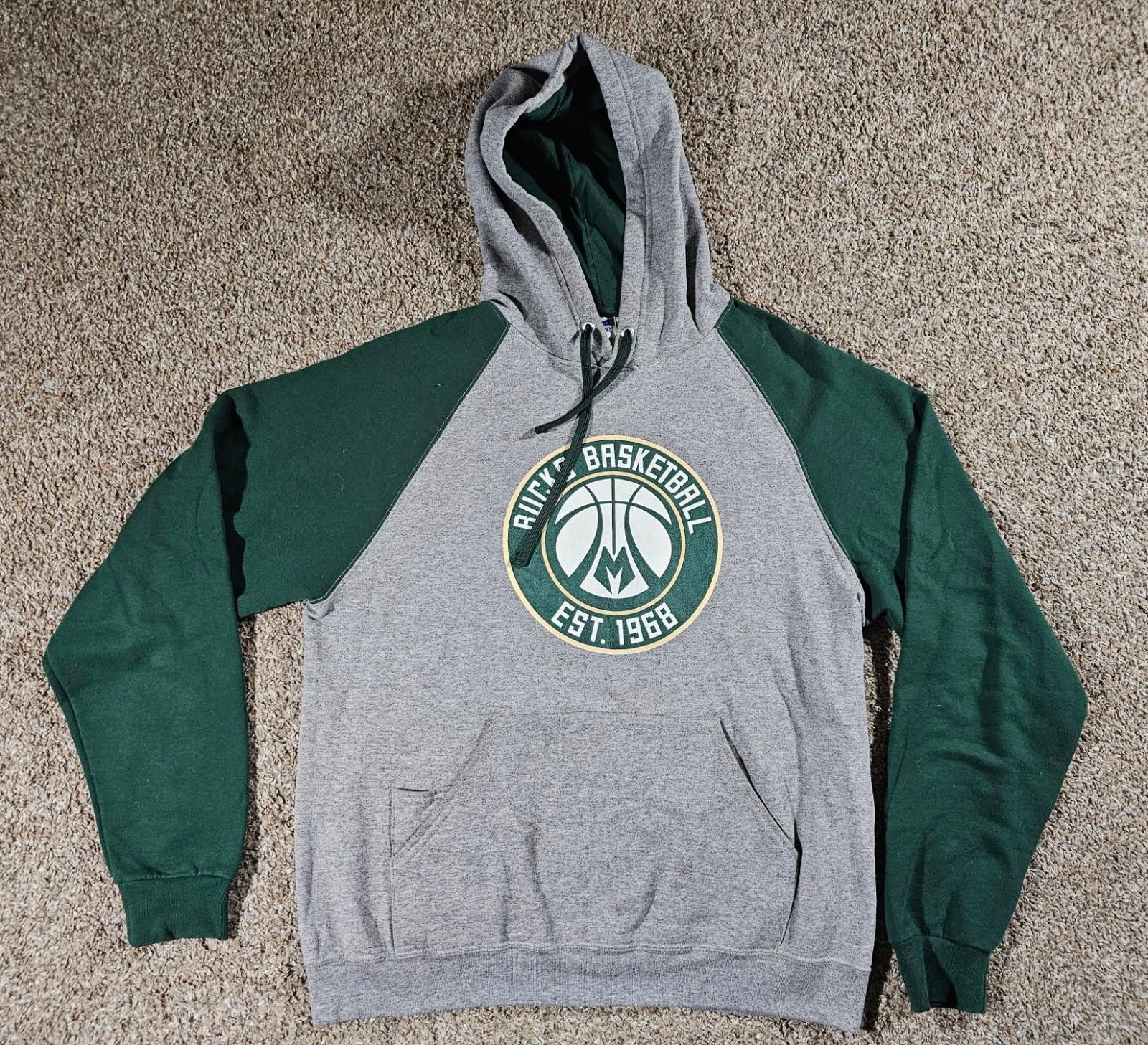 Jerzees Milwaukee Bucks Basketball Hoodie Large Jerzees NuBlend Size US L / EU 52-54 / 3 - 1 Thumbnail