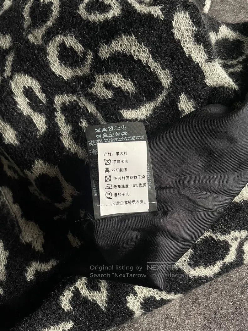 Saint Laurent Paris Saint Laurent Paris Leopard Print Mohair Cardigan Size US XS / EU 42 / 0 - 6 Thumbnail