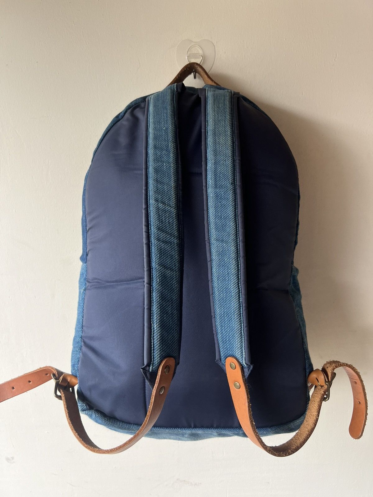 FDMTL FDMTL Japan Fade Patina Indigo Backpack Bag Size ONE SIZE - 23 Thumbnail