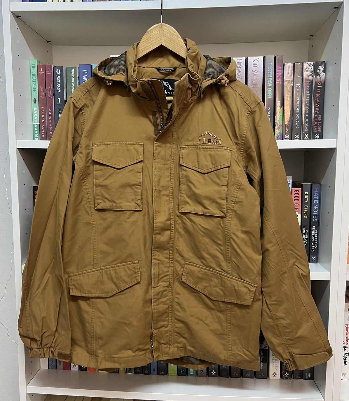 BEAMS + Garment Dyed M65 Jacket ジャケット L BEAMS M-65 フィールド
