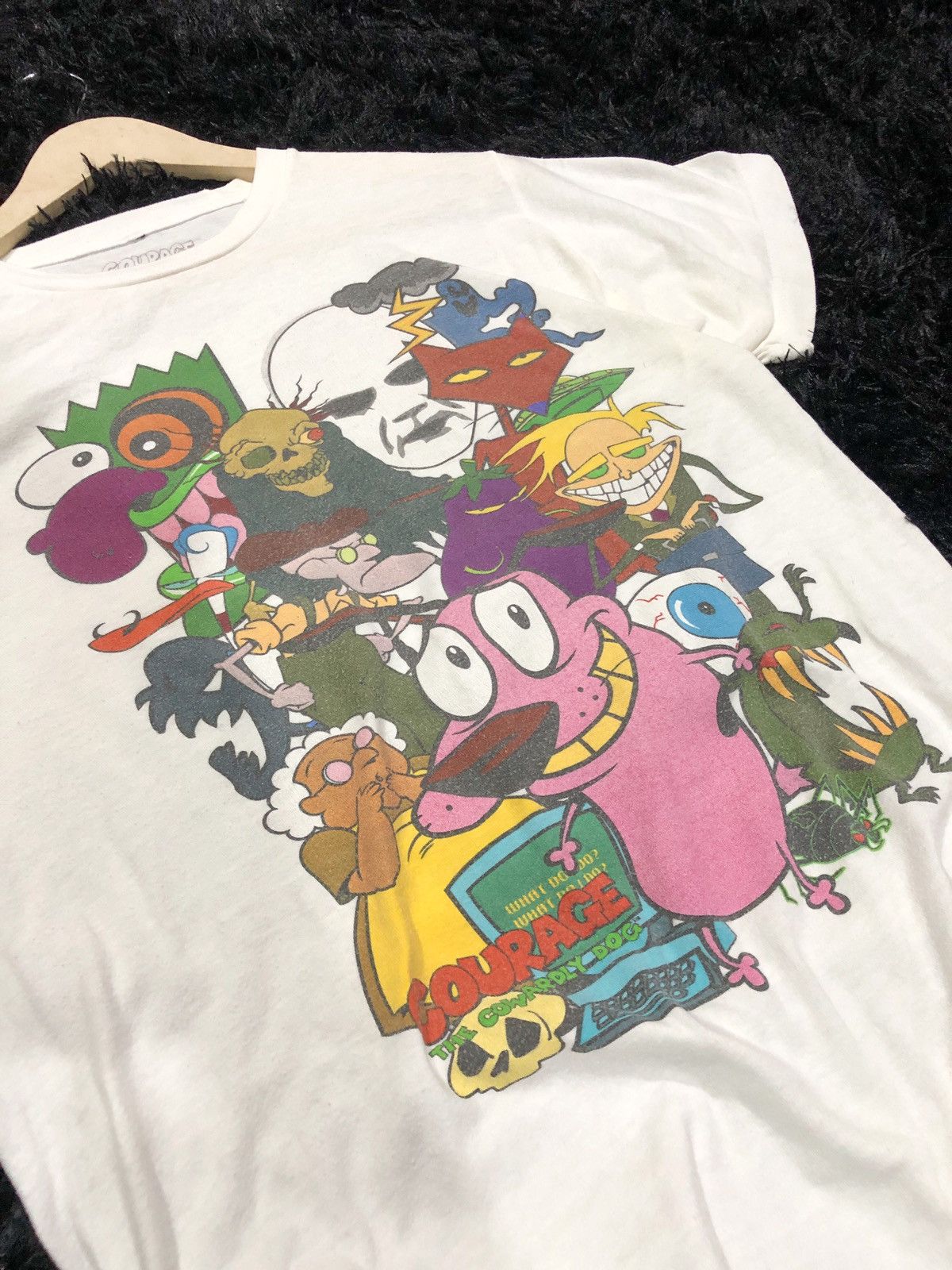 Cartoon Network × Vintage Vintage Courage The Cowardly Dog 2017 Size US S / EU 44-46 / 1 - 2 Thumbnail