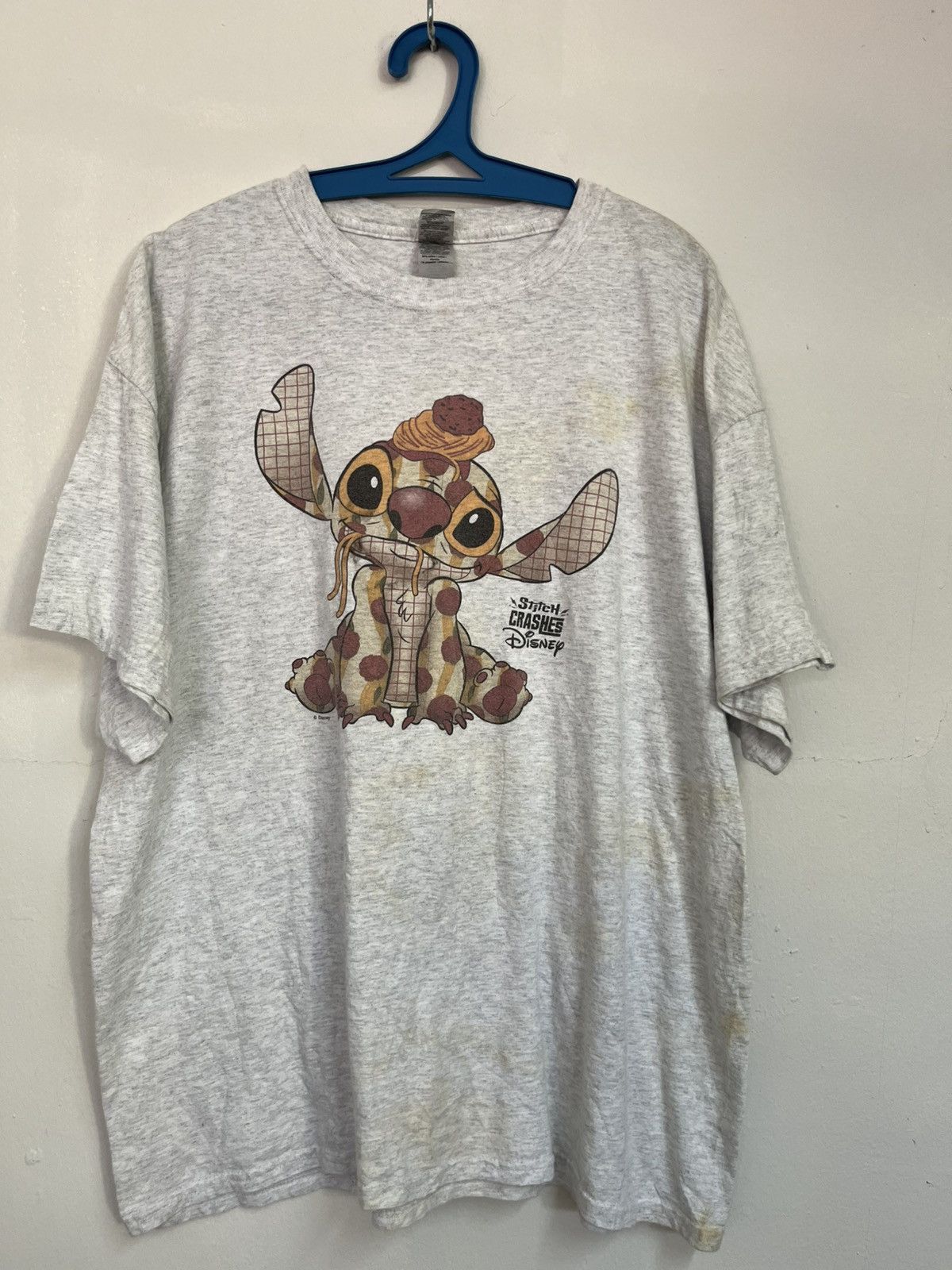 Disney 💥Fast Sales💥 Disney’s Stitch CRASHES Promotional Tshirts Size US XL / EU 56 / 4 - 1 Thumbnail