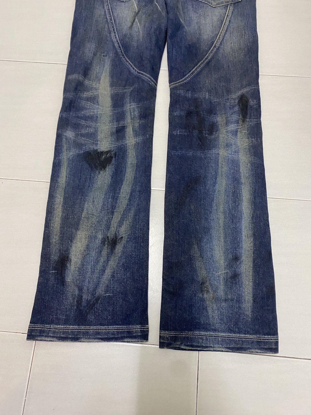 Edwin × Japanese Brand × Vintage EDWIN JEANS RARE DESIGN Size US 32 / EU 48 - 8 Thumbnail