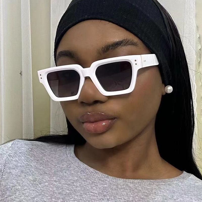 VIBE New Design Street ins style custom avant-garde sunglasses Size ONE SIZE - 4 Thumbnail