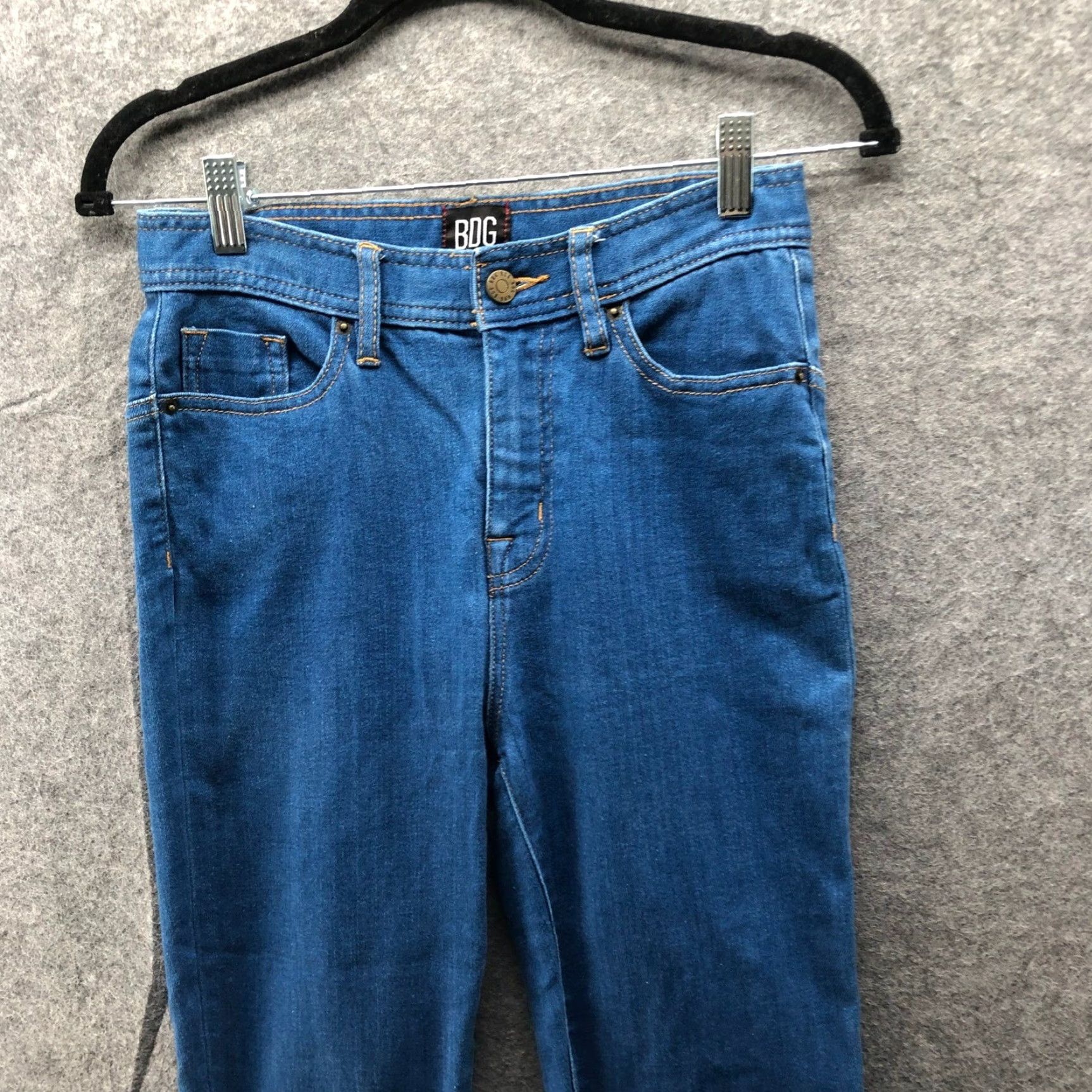 Urban Outfitters BDG Urban Outfitters Twig High Rise Skinny Jeans Womens 26 Blue Stretch Denim 5-Pocket Slim Size 26" / US 2 / IT 38 - 5 Thumbnail