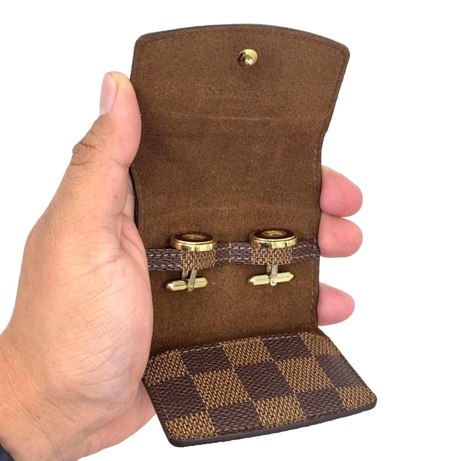 Louis Vuitton Louis Vuitton Damier Cufflink Case Size ONE SIZE - 3 Thumbnail