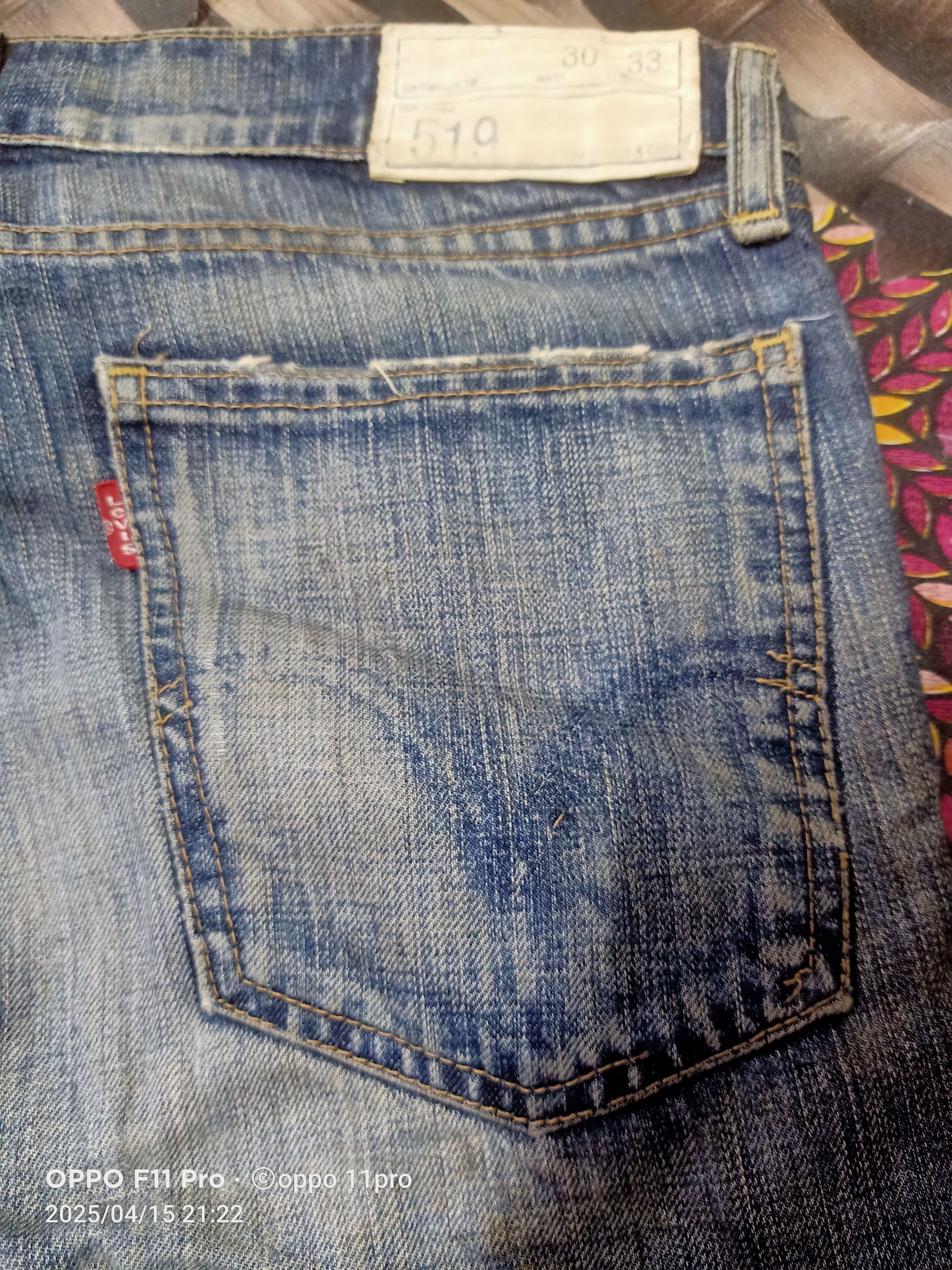 Japanese Brand × Levi's Levis Vtg 519 SlimFit Straight Cut 2003 Size US 31 - 3 Thumbnail