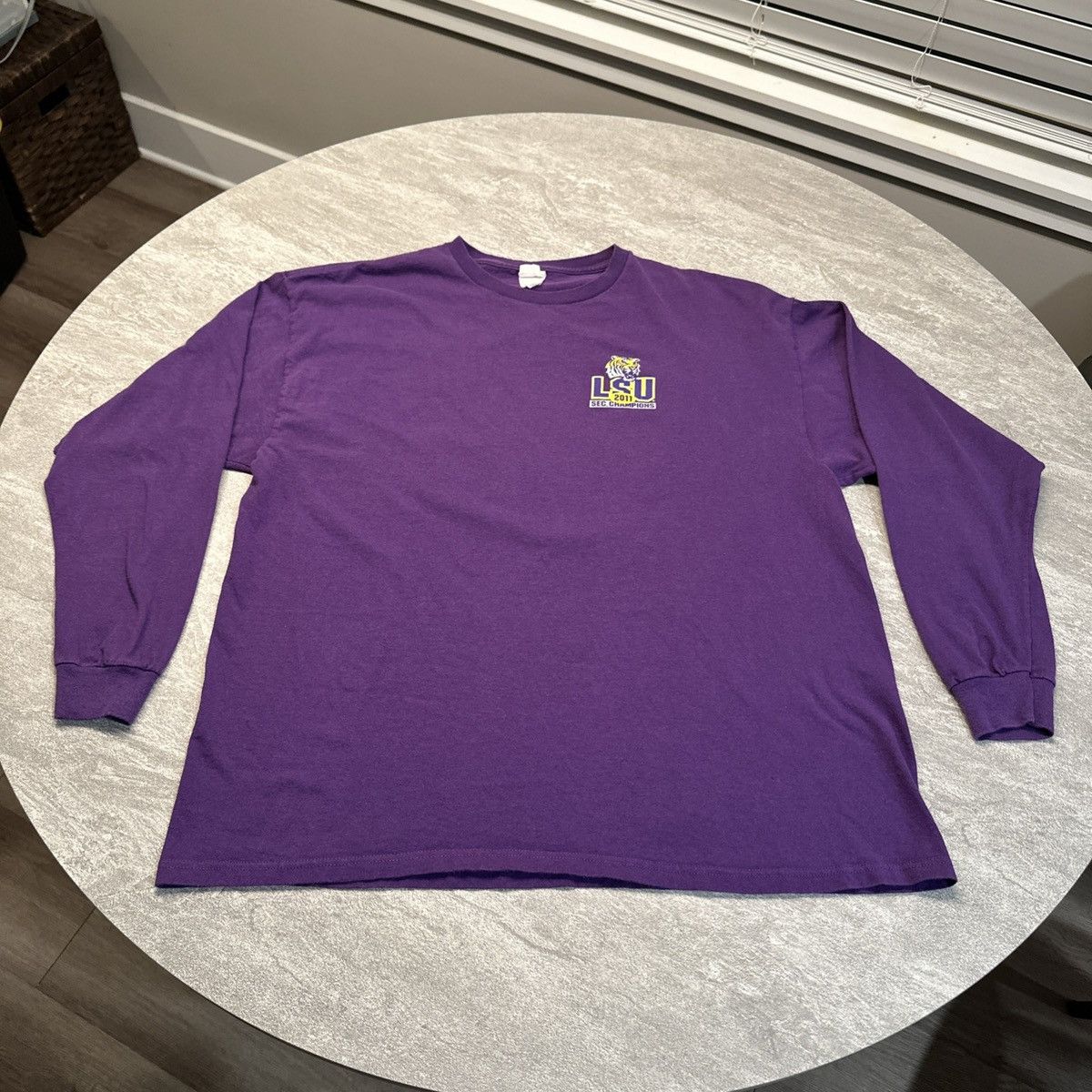 NCAA LSU Louisiana State Tigers 2011 SEC Football Champions Shirt Size US XXL / EU 58 / 5 - 1 Thumbnail
