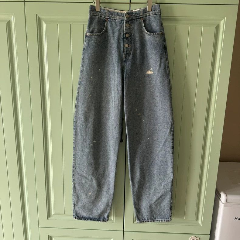 Maison Margiela Maison Margiela Make old jeans Size US 27 - 1 Thumbnail