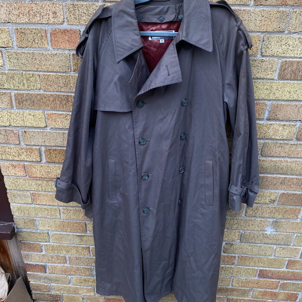 Yves Saint Laurent Men's Vintage 1998 YSL Yves Saint Laurent Wool Brown Button Size US L / EU 52-54 / 3 - 6 Thumbnail