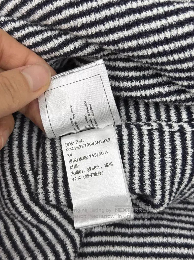 Chanel Chanel 23C black and white striped dress Size XXS / US 00 / IT 34 - 6 Thumbnail