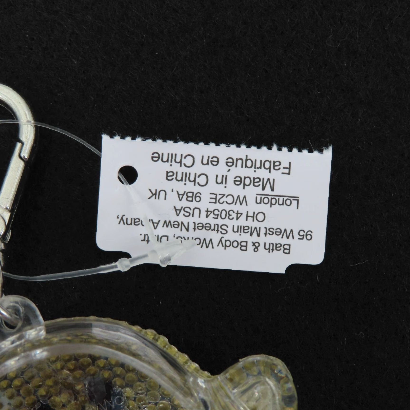Vintage Bath & Body Works Ghost PocketBac Keychain Clip Rhinestone Bling Silver NEW Halloween Unisex Size ONE SIZE - 7 Thumbnail
