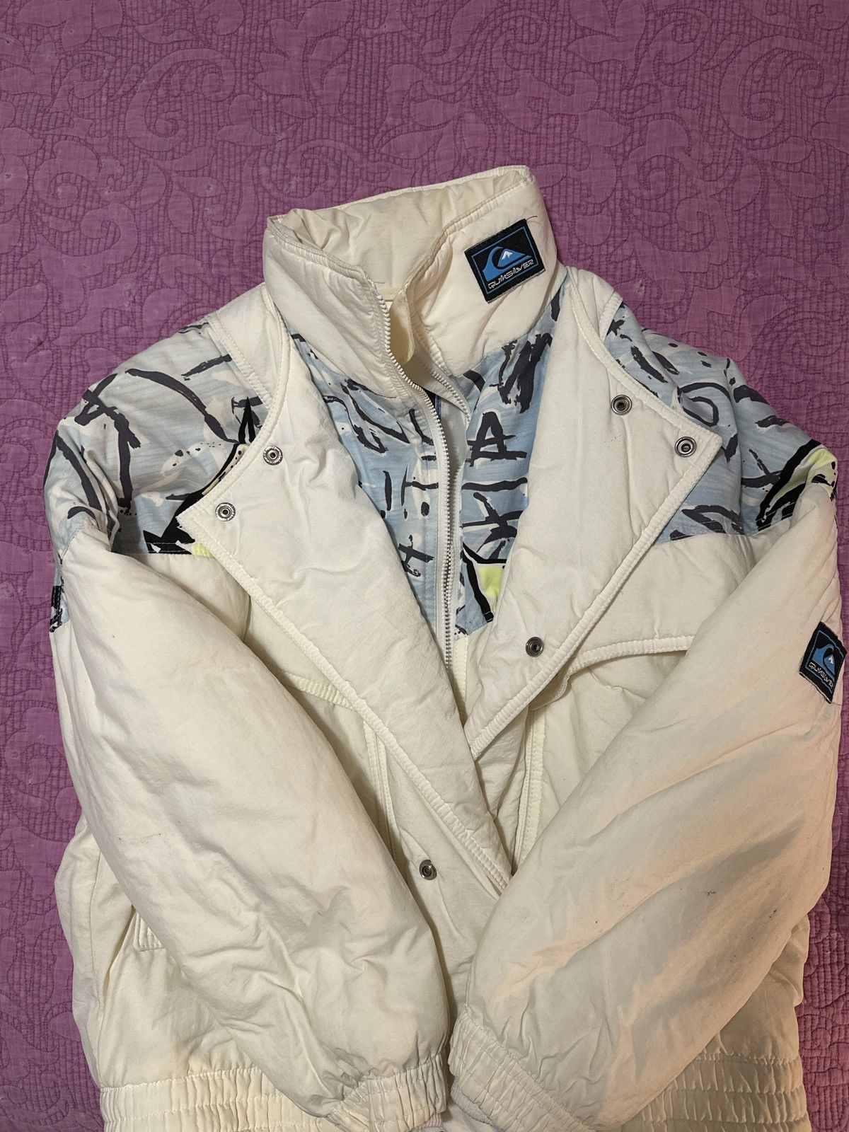 Quiksilver Quiksilver ski jacket Jean Affanassieff 1986 Size US M / EU 48-50 / 2 - 3 Thumbnail