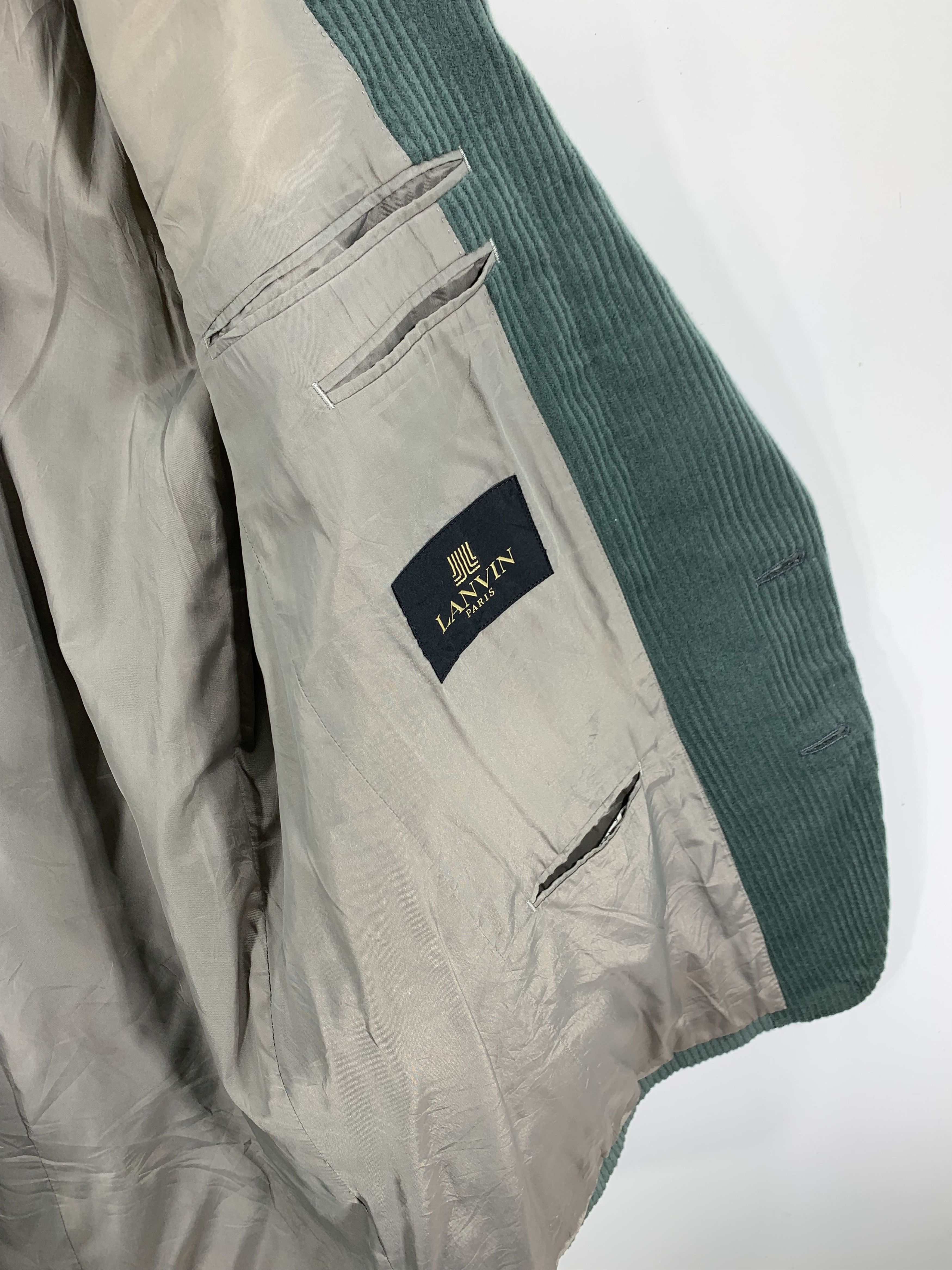 Designer × Lanvin Lanvin Couduroy Olive Size US M / EU 48-50 / 2 - 5 Thumbnail