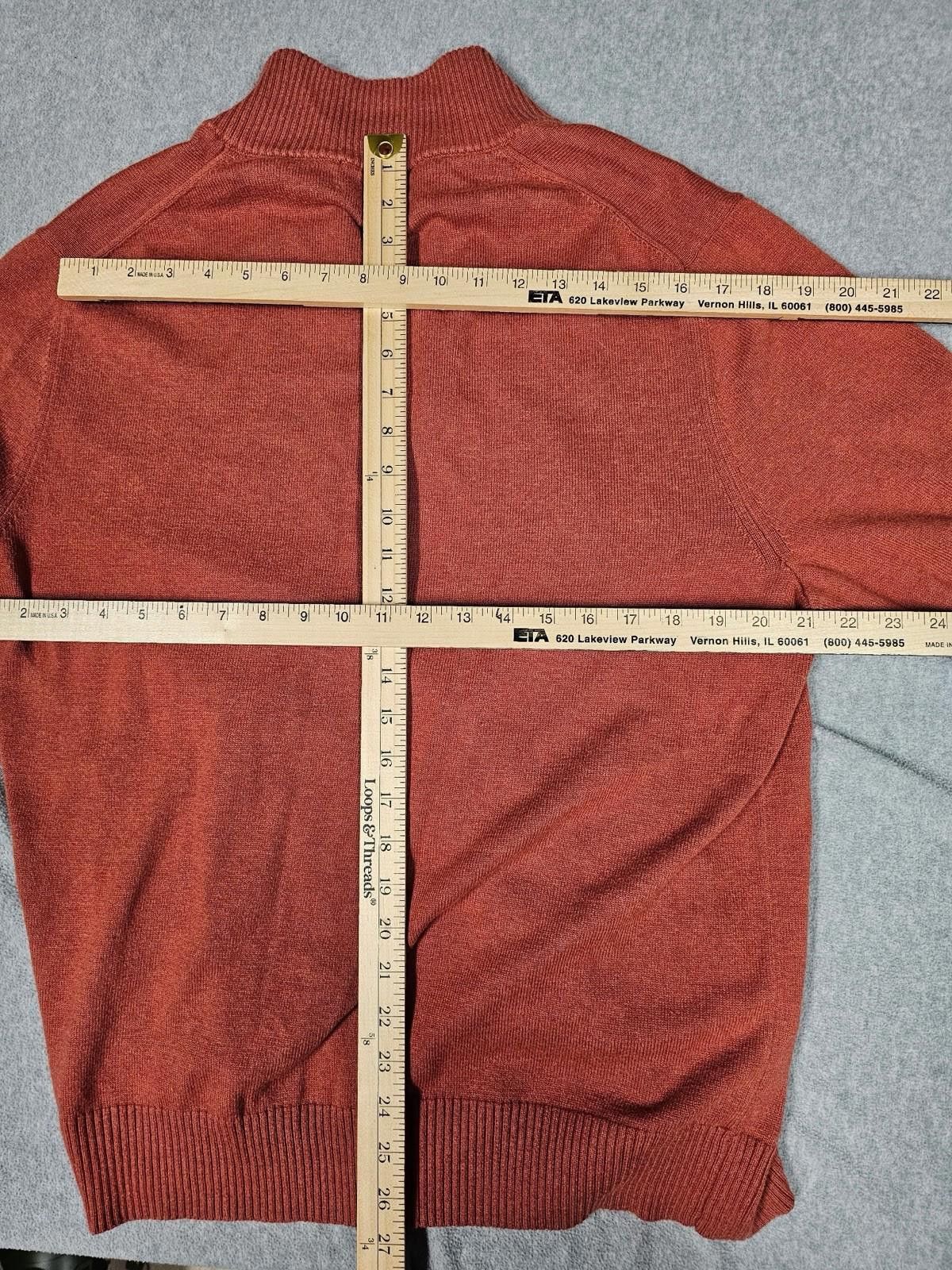 Brooks Brothers Brooks Brothers 1/4 Zip Sweater Men's XL Cotton & Cashmere Size US XL / EU 56 / 4 - 3 Thumbnail