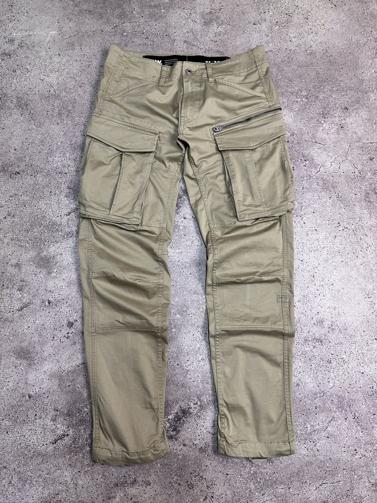 G-Star LGB Baggy GOA Flare Military Style Cargo Pants Ifsixwasnine Size US 32 / EU 48 - 1 Thumbnail