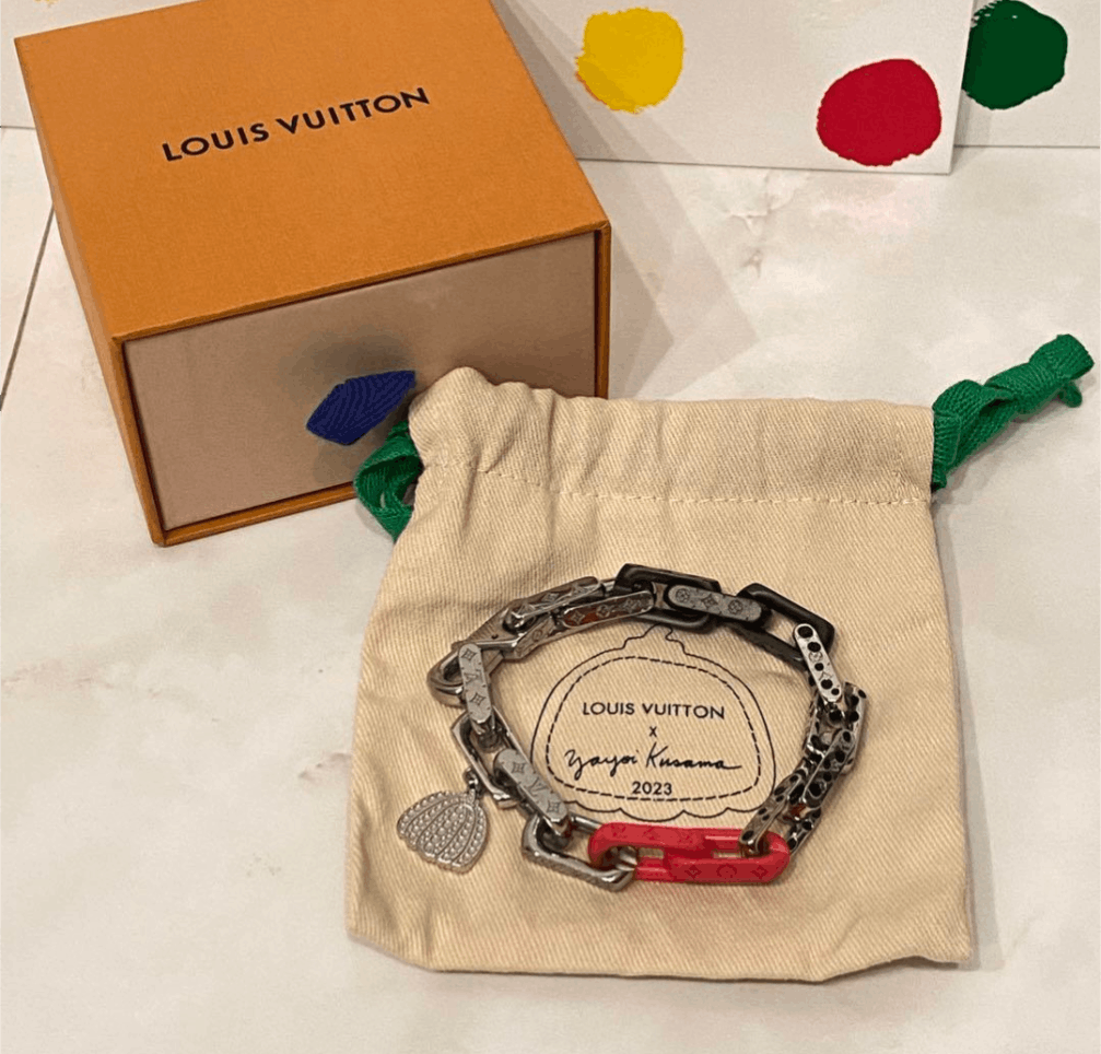 Louis Vuitton Louis Vuitton Yayoi Kusama LV YK Necklace Bracelet Set of 2 Size ONE SIZE - 2 Thumbnail