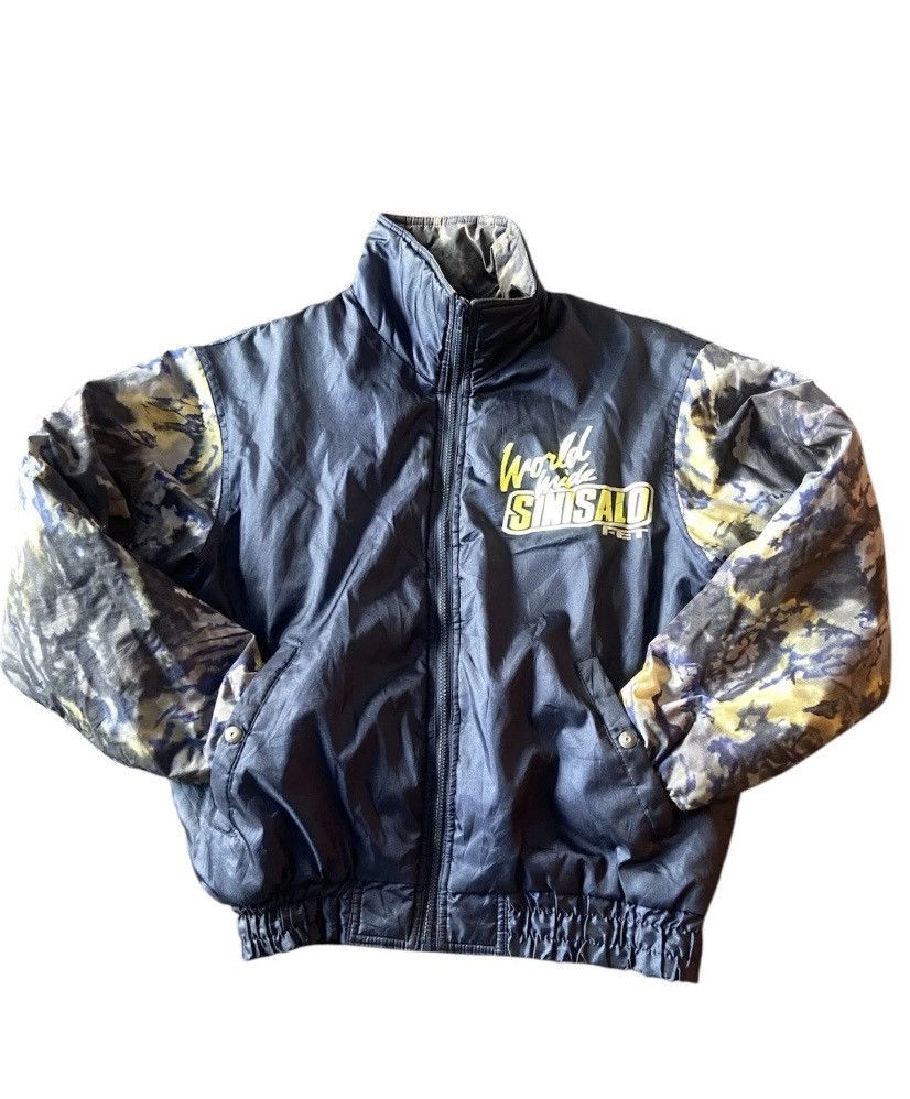 Gear for Sports Vintage 90s Sinisalo Worldwide Motocross Jacket by Fet Size US L / EU 52-54 / 3 - 2 Thumbnail