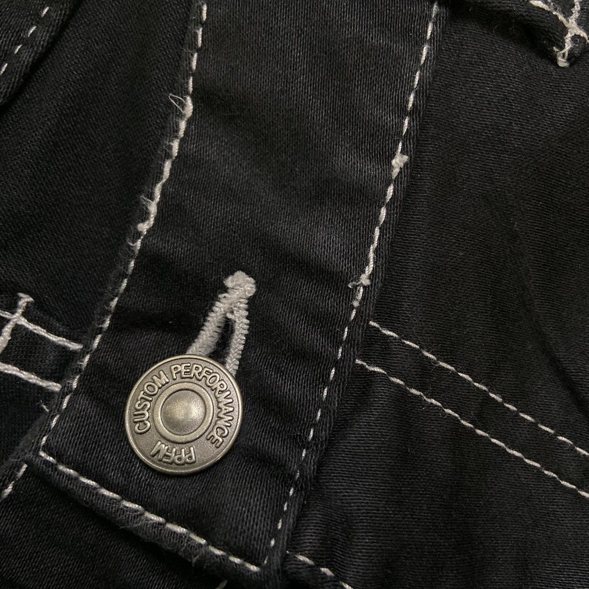 PPFM 2000s PPFM Bondage Zipper Punk Style Pants Size US 35 - 5 Thumbnail