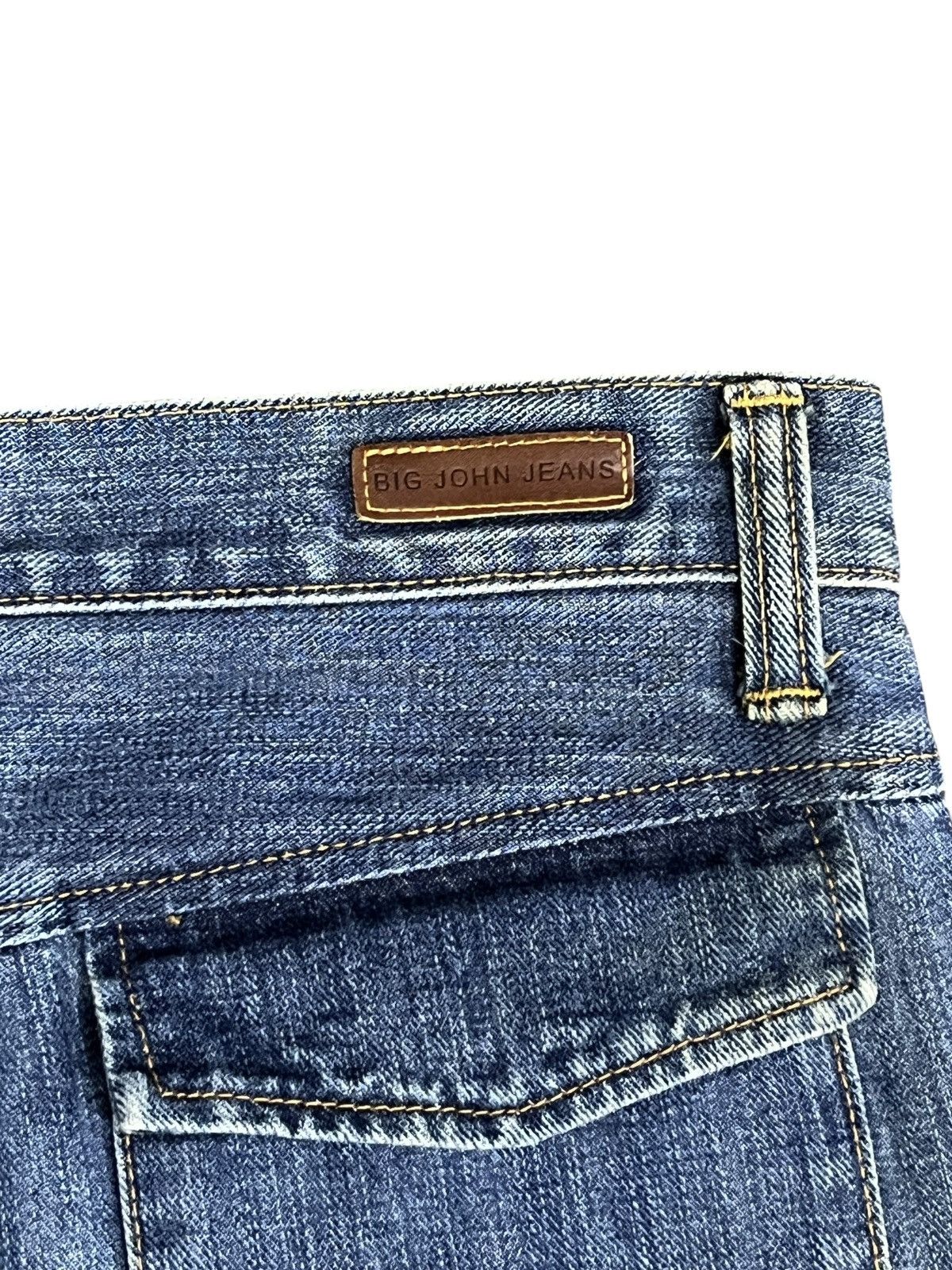 Big John UltraRare Vintage BIG JOHN Super Flare Hourglass Cargo Jeans Size 28" / US 6 / IT 42 - 8 Thumbnail