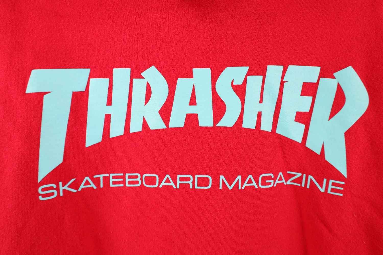 Thrasher Vintage Y2K Thrasher Skateboard Magazine Spell Hoodie Red Size US S / EU 44-46 / 1 - 4 Thumbnail