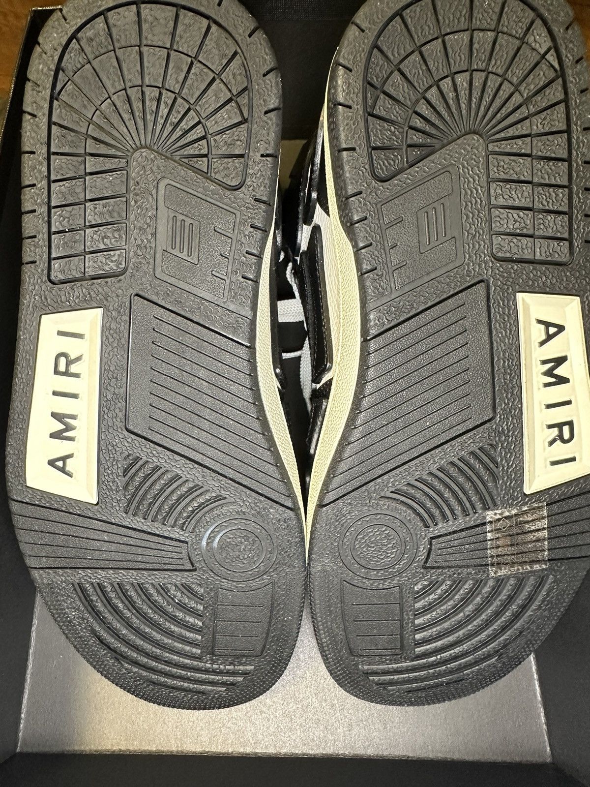 Amiri RARE AMIRI Skeleton "Skel-Top Hi" Sneakers - Women’s 38/US 8 Size US 8 / IT 38 - 11 Thumbnail