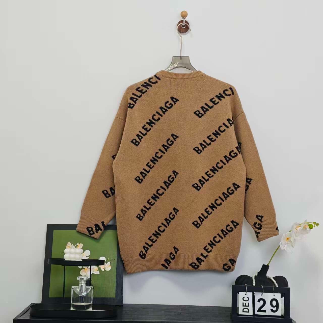 Balenciaga balenciaga logo print wool sweater size s Size US S / EU 44-46 / 1 - 4 Thumbnail