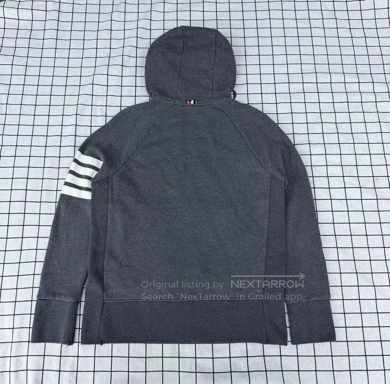 Thom Browne Thom Browne Gray zipper jacket Size US XL / EU 56 / 4 - 2 Thumbnail