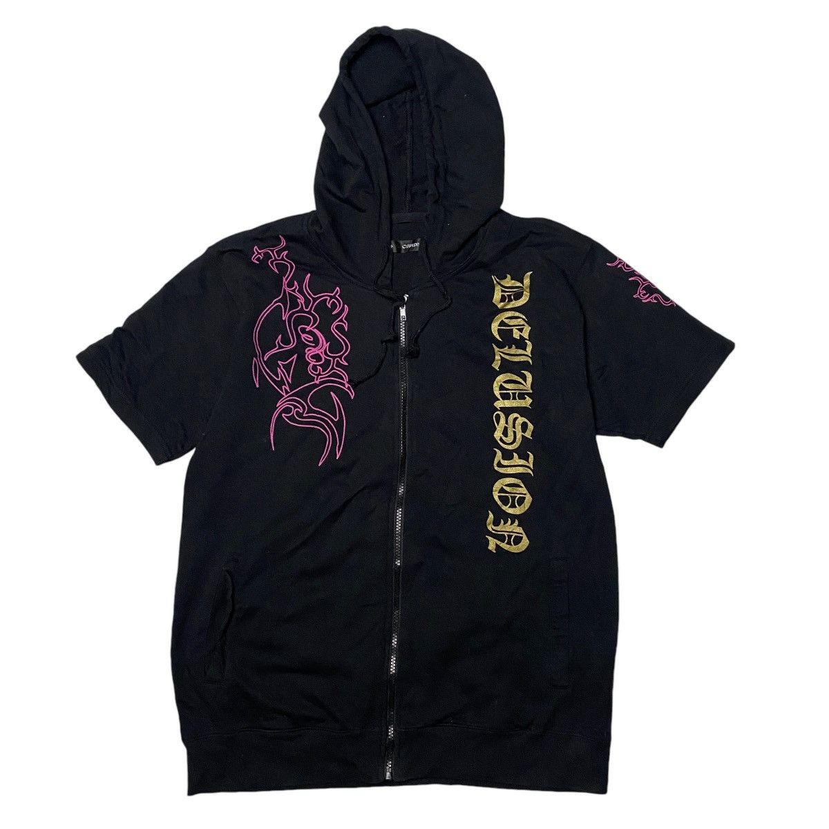 Hysteric Glamour 2000's Craps Tribal Tattoo Poem Hoodie Size US M / EU 48-50 / 2 - 1 Thumbnail