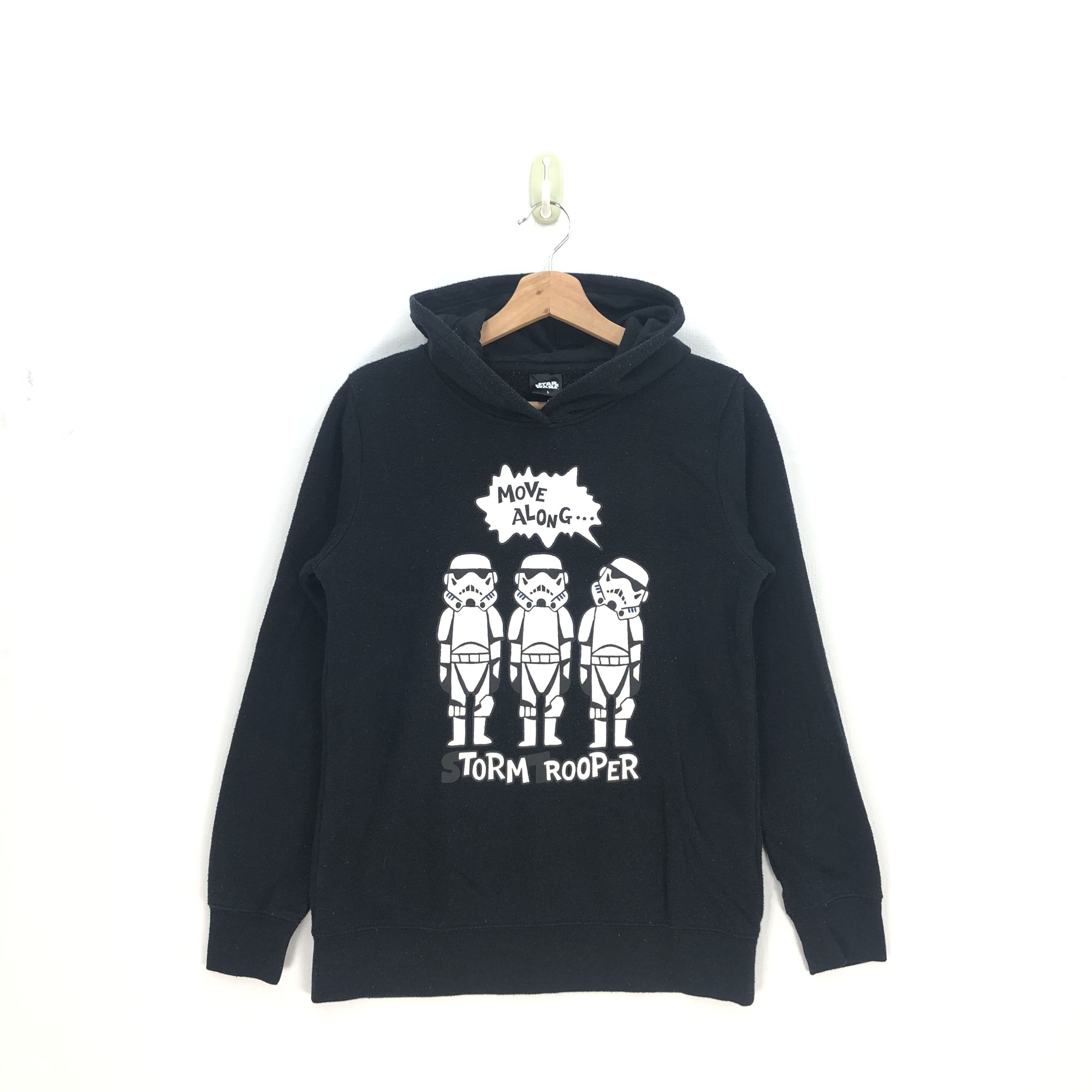 Star Wars × Vintage Star Wars Hoodie Sweater Movie Cartoon Sweatshirt Hooded Size US M / EU 48-50 / 2 - 5 Thumbnail