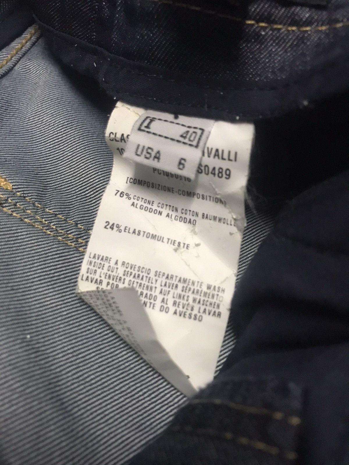 Roberto Cavalli CLASS ROBERTO CAVALLI - Flare High Rise Jeans Size 27" / US 4 / IT 40 - 8 Thumbnail