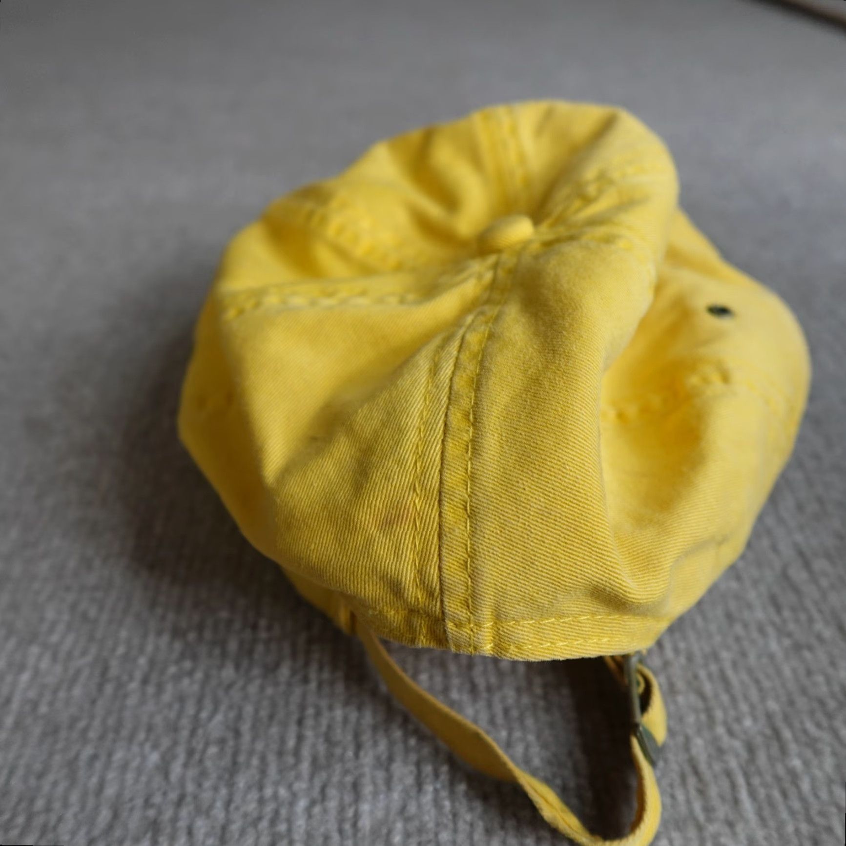 Champion VINTAGE Lakers Hat Yellow Dadhat Straback? Size ONE SIZE - 5 Thumbnail