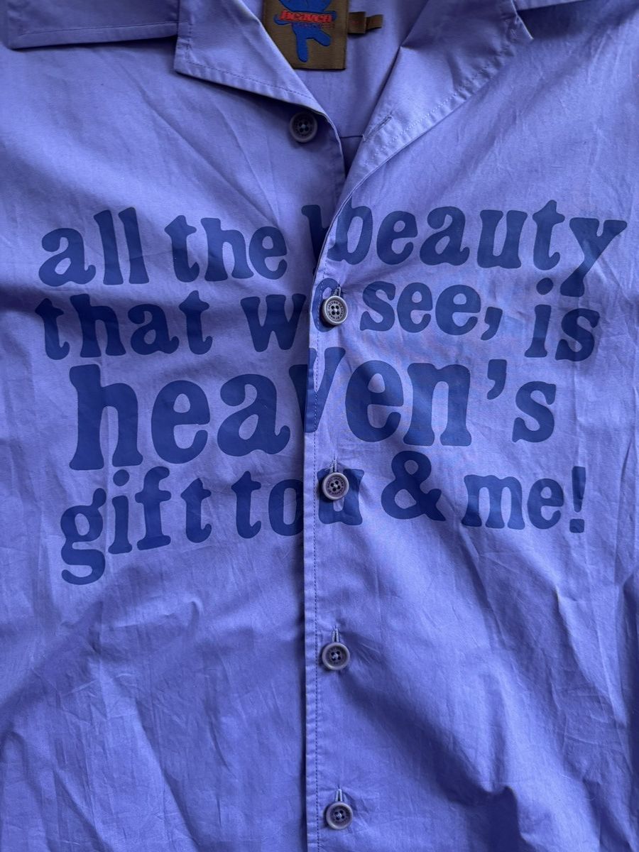 Heaven by Marc Jacobs Purple Heaven’s Gift Longsleeve Shirt Size US M / EU 48-50 / 2 - 4 Thumbnail