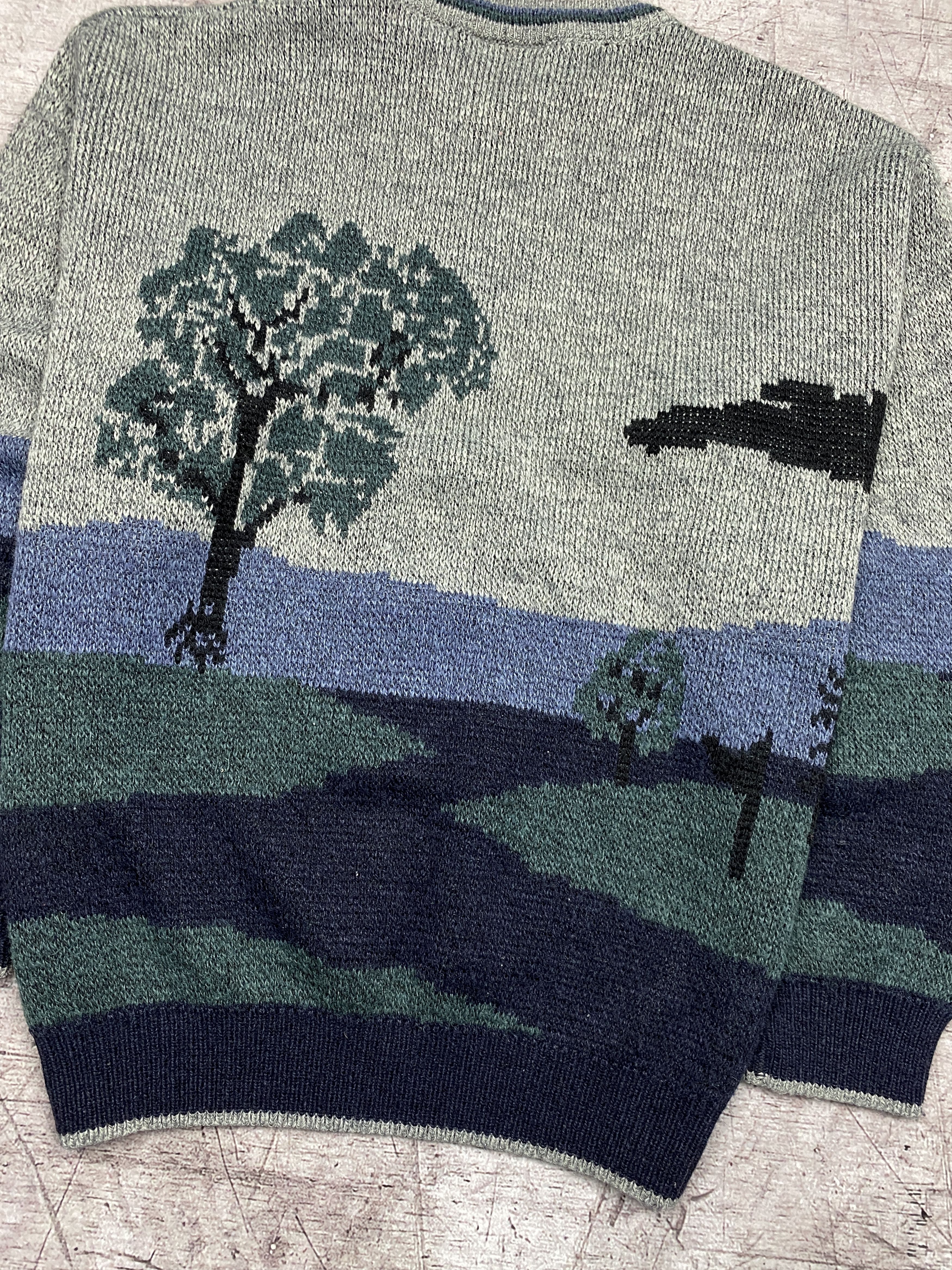 Vintage Vintage Mens Golf Knit Crew Neck Sweater Old Money Size US M / EU 48-50 / 2 - 8 Thumbnail