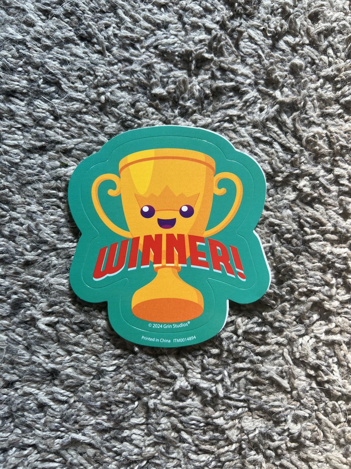Hypebeast 2024 Grin Studios Winner! Sticker Size ONE SIZE - 1 Thumbnail
