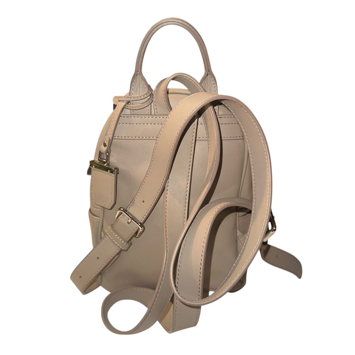 DKNY DKNY taupe leather small backpack bag Size ONE SIZE - 5 Thumbnail